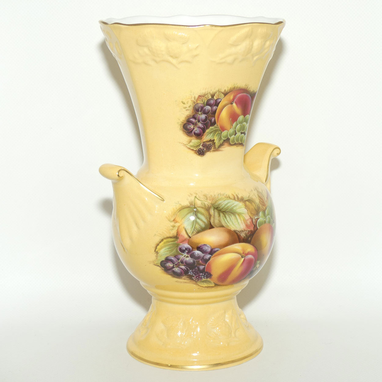 Aynsley Orchard Gold Limited Edition Millennium Thistle vase | 25cm tall