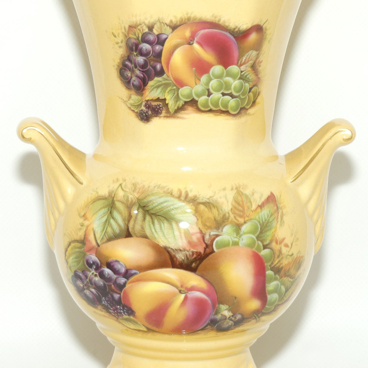 Aynsley Orchard Gold Limited Edition Millennium Thistle vase | 25cm tall