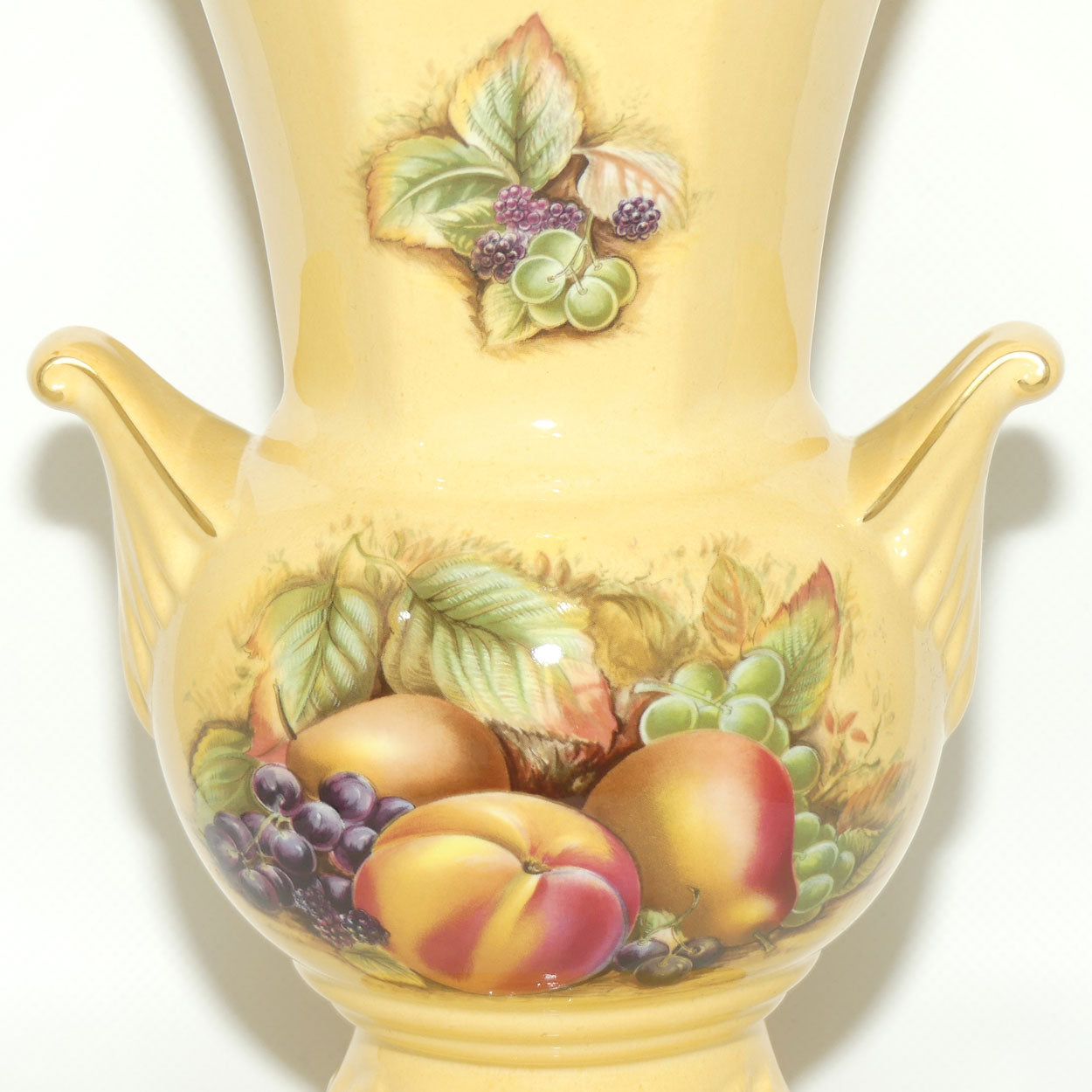Aynsley Orchard Gold Limited Edition Millennium Thistle vase | 25cm tall