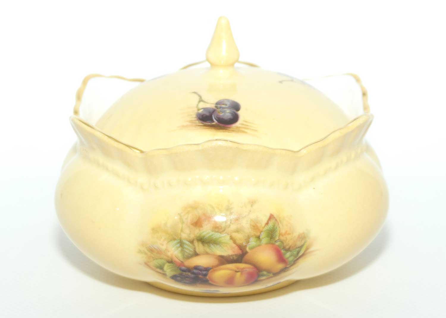 Aynsley Orchard Gold lidded trinket box
