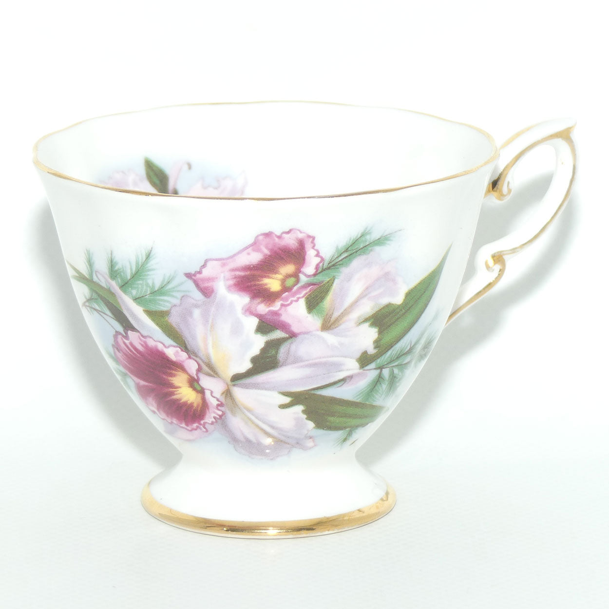 Royal Standard Orchid pattern tea trio | 2491Y | #1