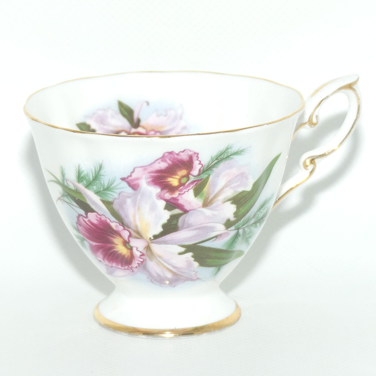 Royal Standard Orchid pattern tea trio | 2491Y | #2