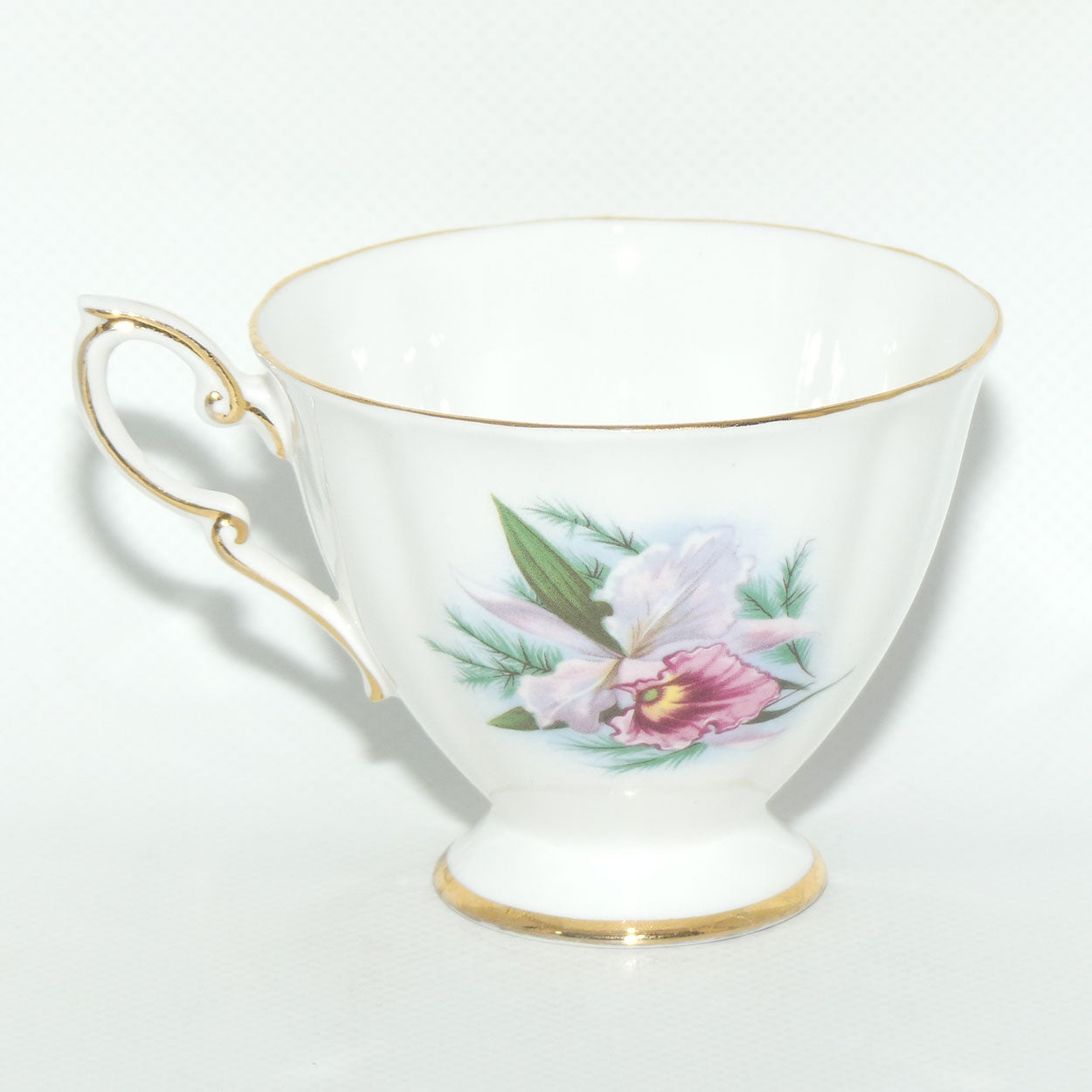 Royal Standard Orchid pattern tea trio | 2491Y | #2