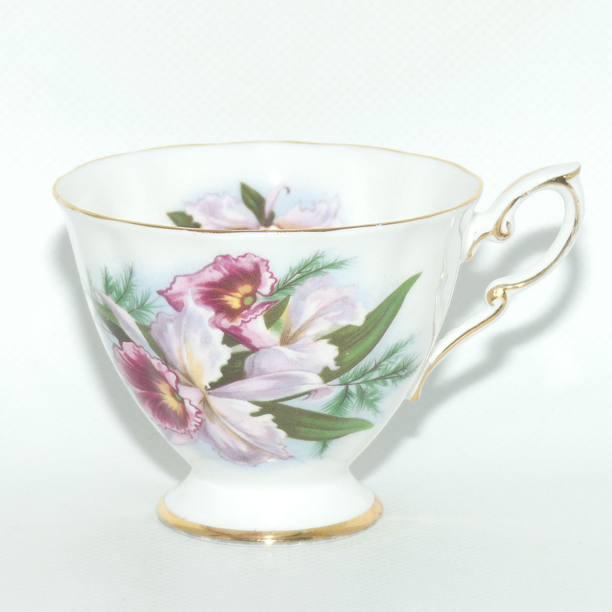 Royal Standard Orchid pattern tea trio | 2491Y | #2