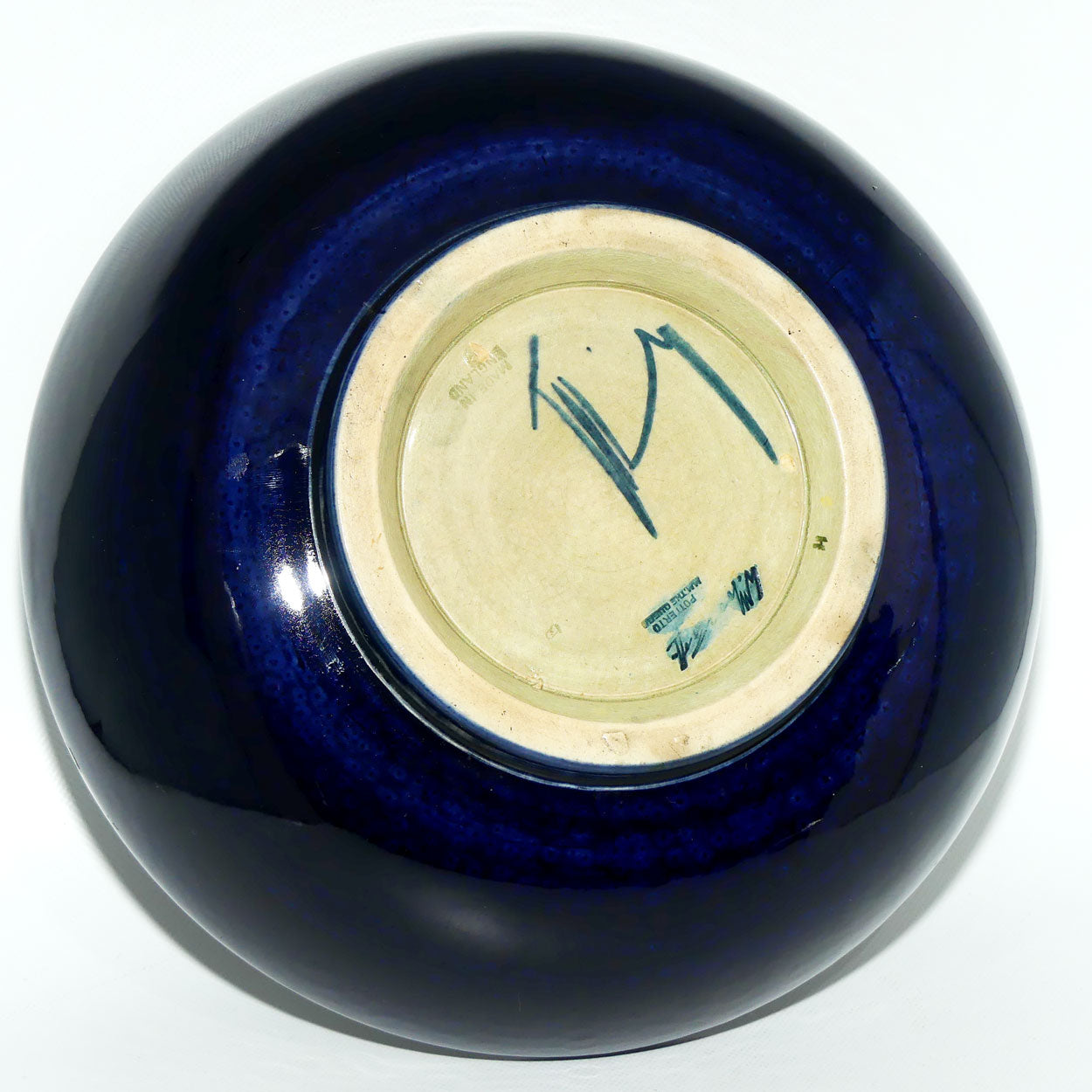 Walter Moorcroft Orchid (Blue) bowl | 22cm | #2