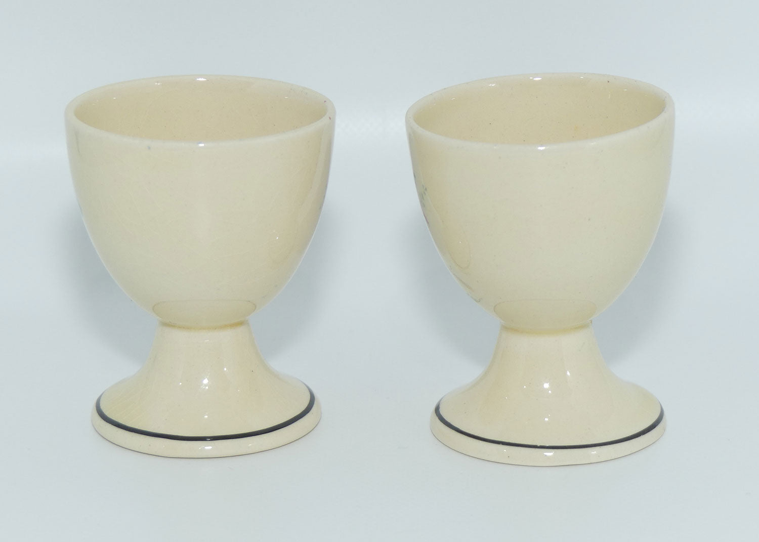 Royal Doulton Orchids pair of footed egg cups | #1
