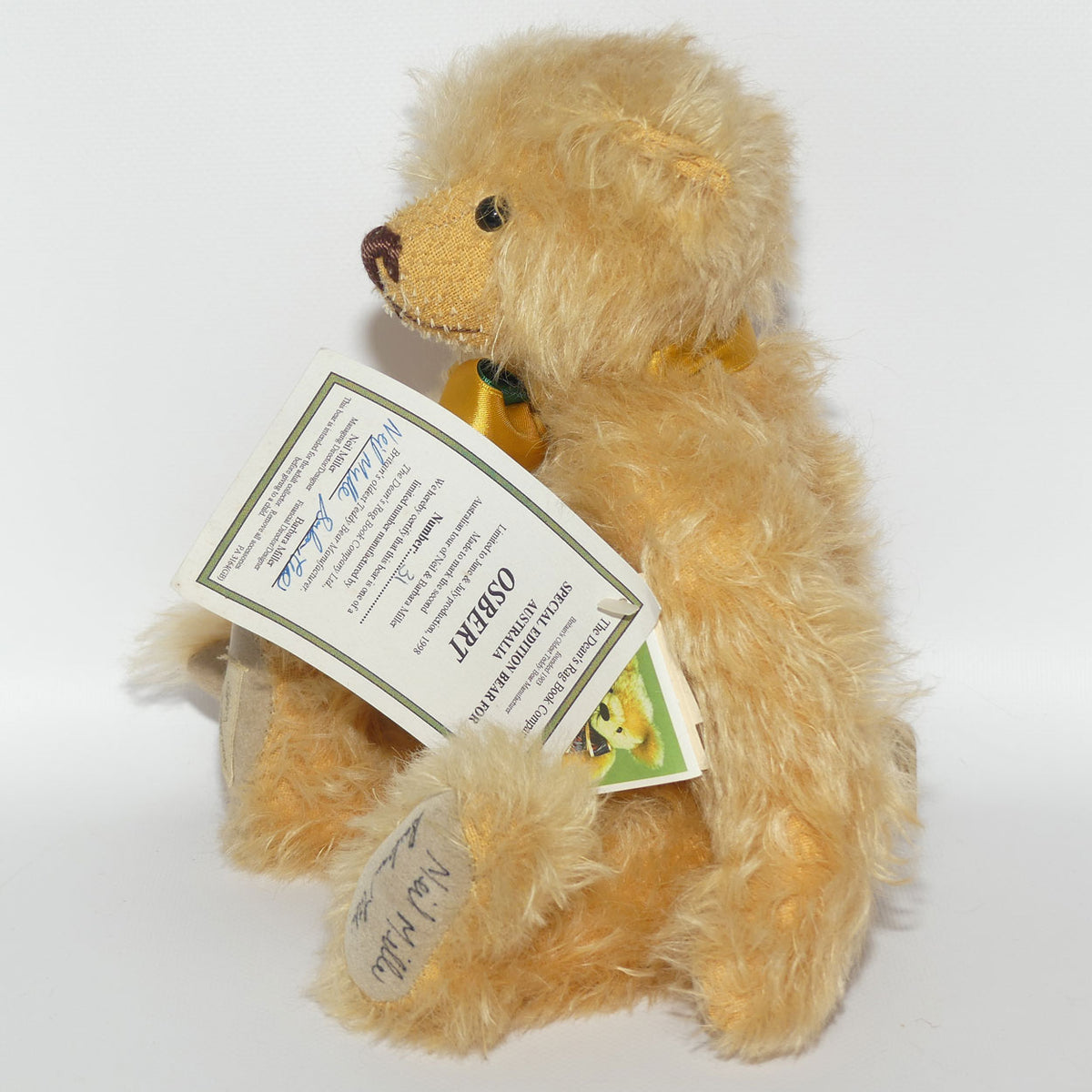 Dean's Rag Book Company Special Edition Bear for Australia | Osbert | LE #31