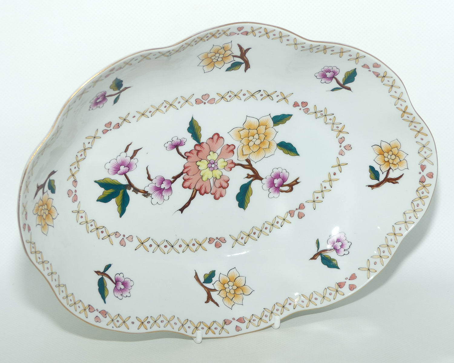 Vintage Hollohaza Hungary Indian Tree bowl