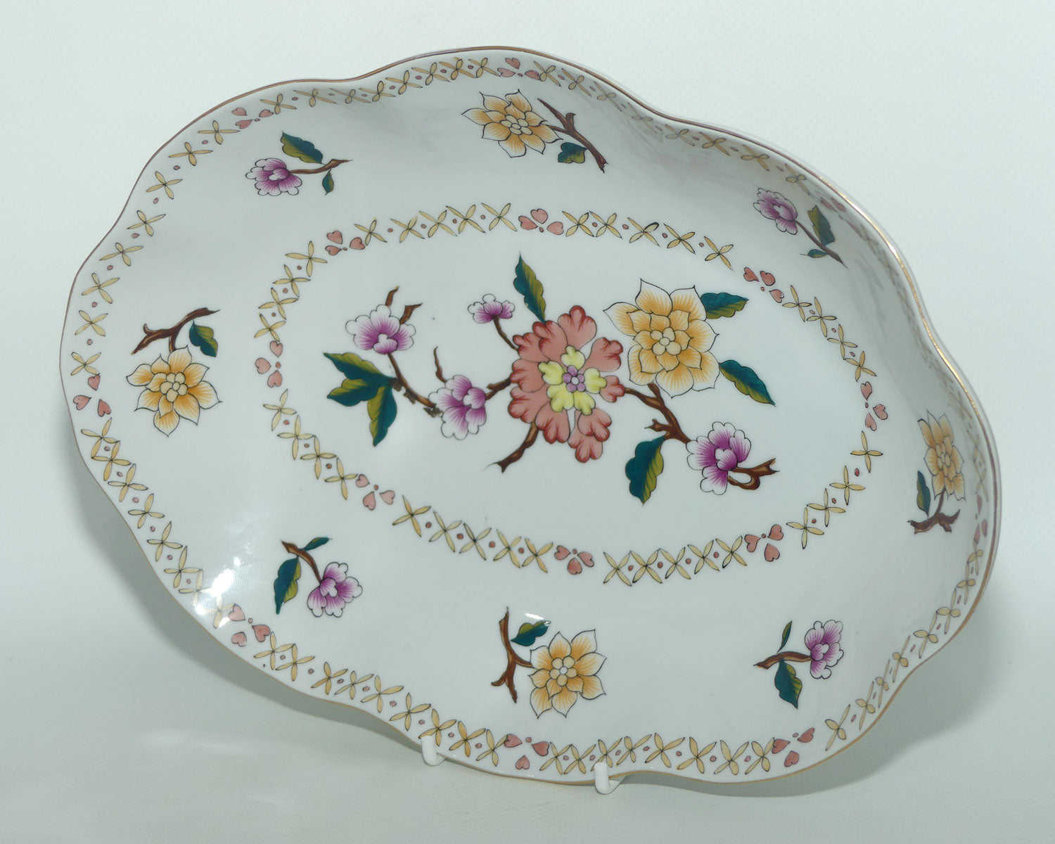 Vintage Hollohaza Hungary Indian Tree bowl