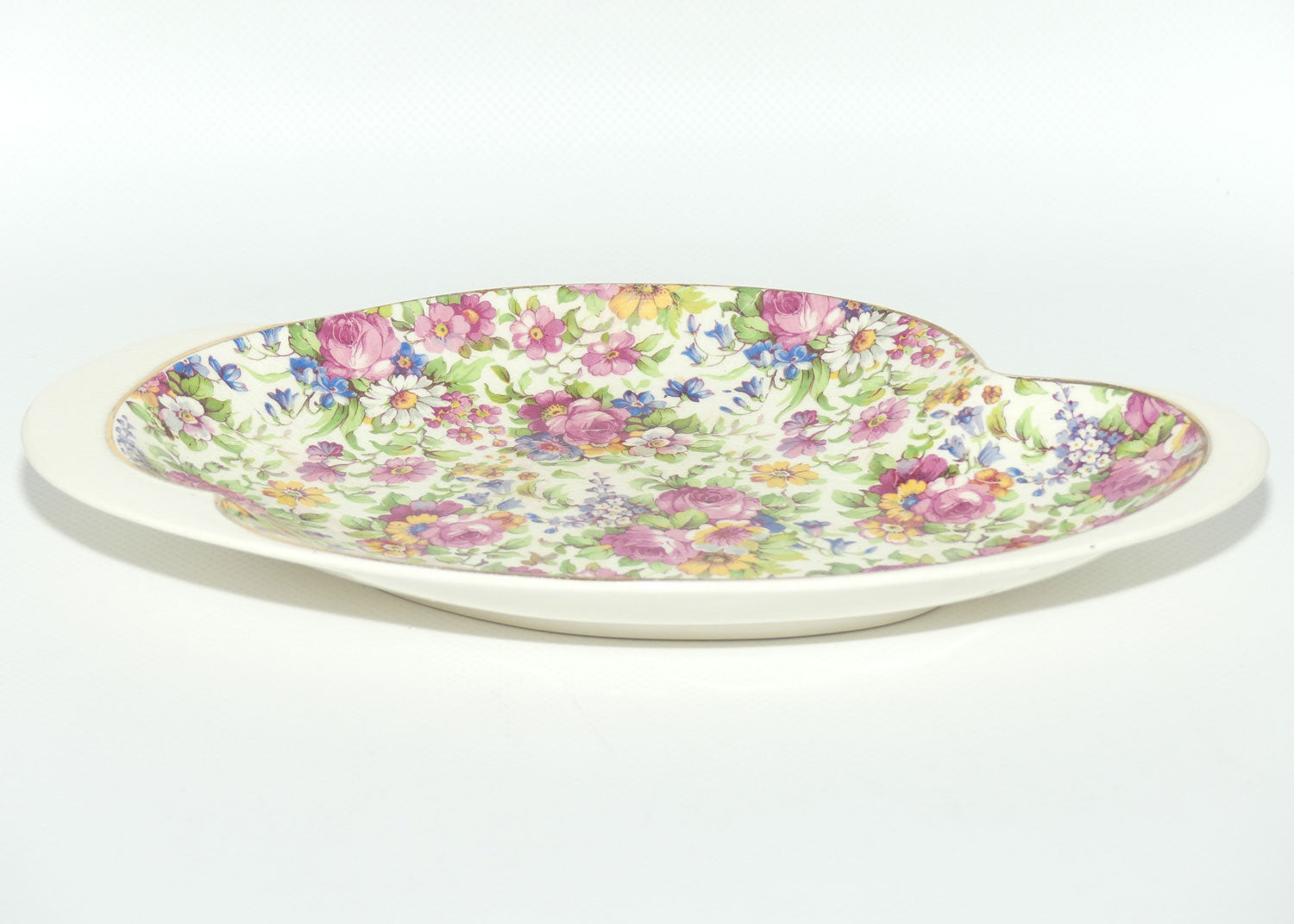 Royal Winton Summertime Chintz fancy shape tray