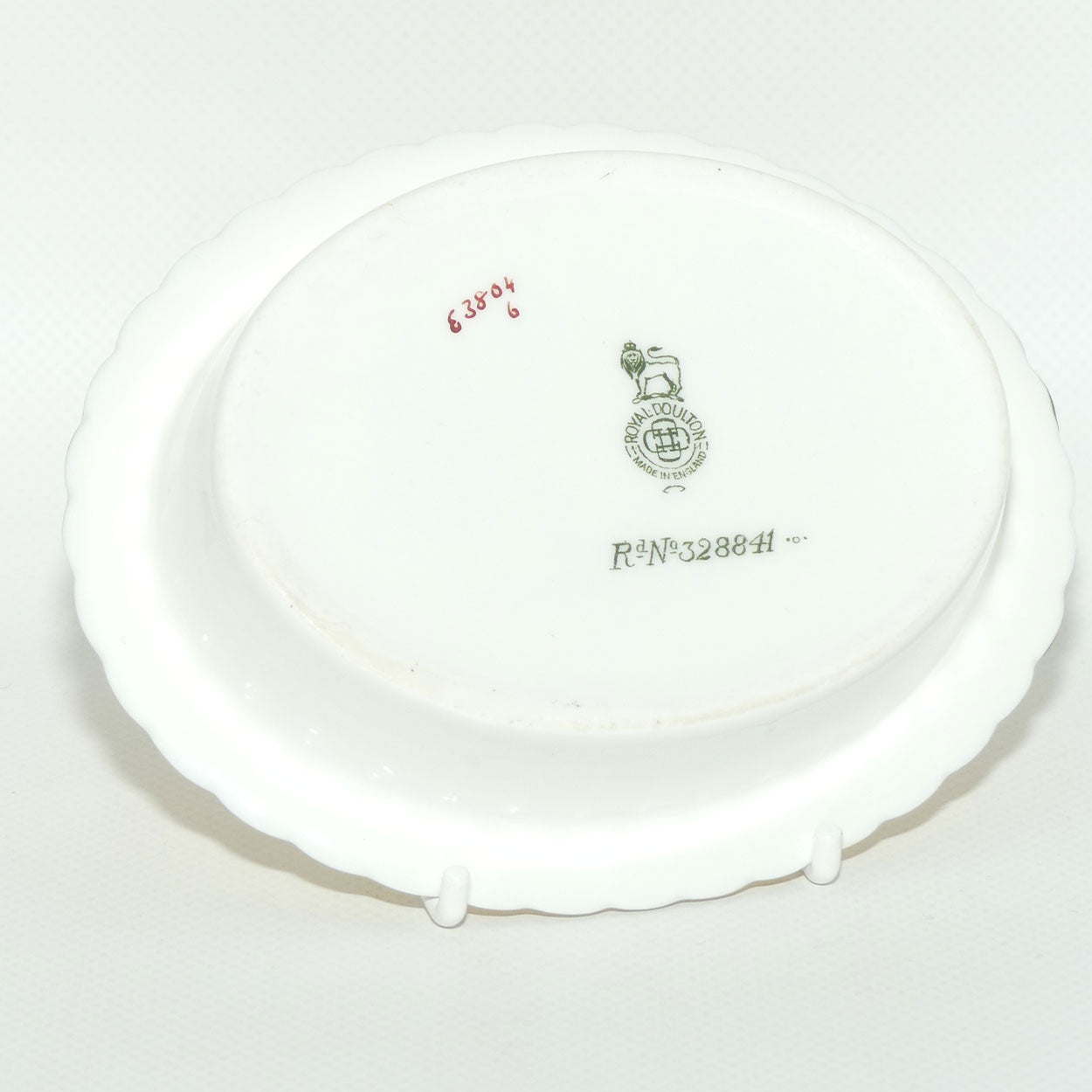 Royal Doulton Coaching Days oval dish E3804 | Tightening the Harness