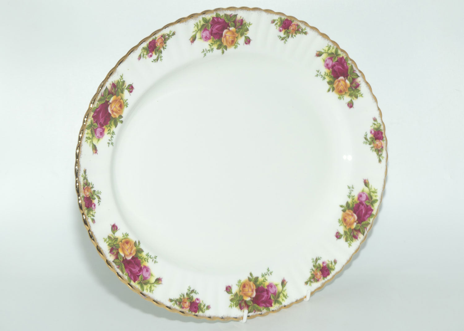 Royal Albert Bone China England Old Country Roses oval meat platter | 38cm | early backstamp |#2|