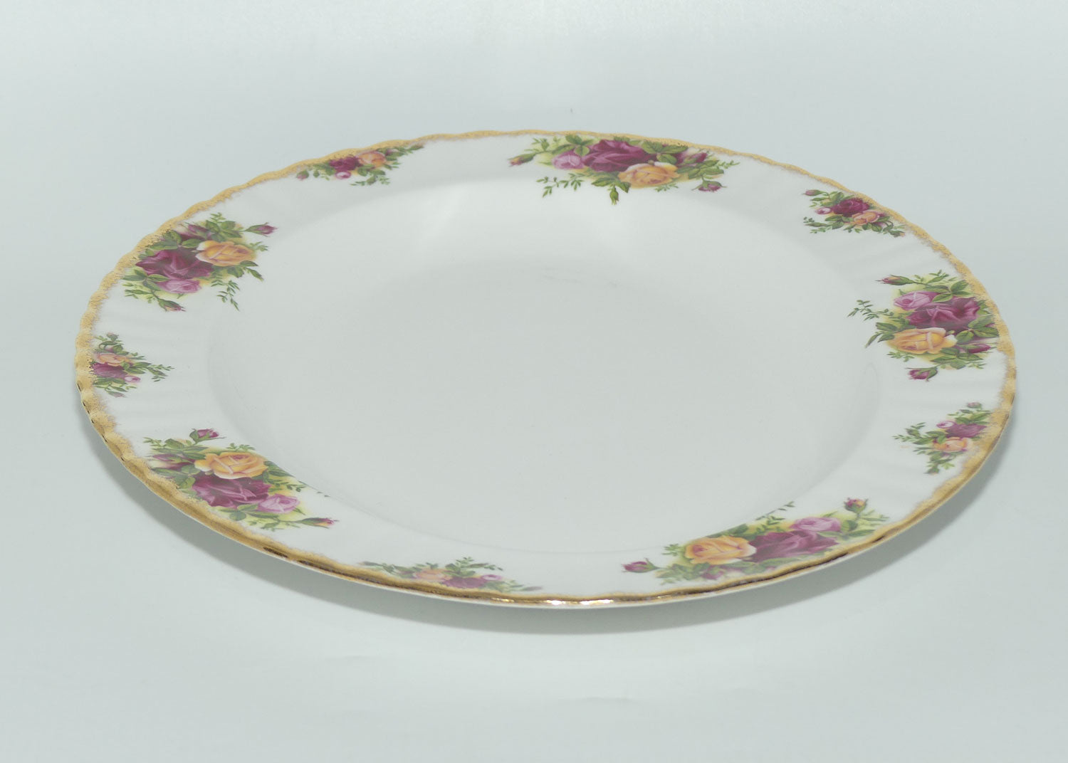 Royal Albert Bone China England Old Country Roses oval meat platter | 34.5cm | 1962 backstamp