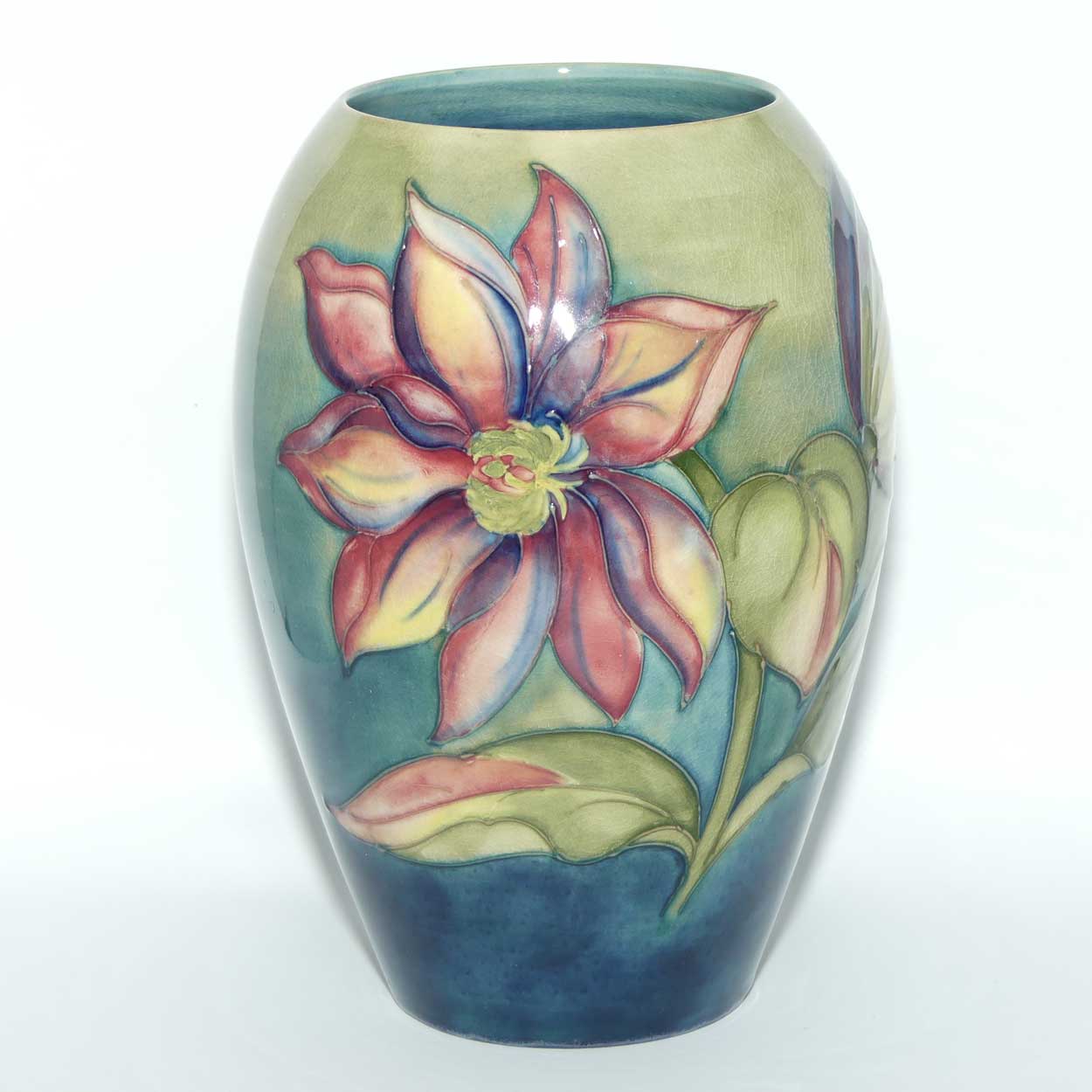 Walter Moorcroft Dahlia vase | 21cm tall
