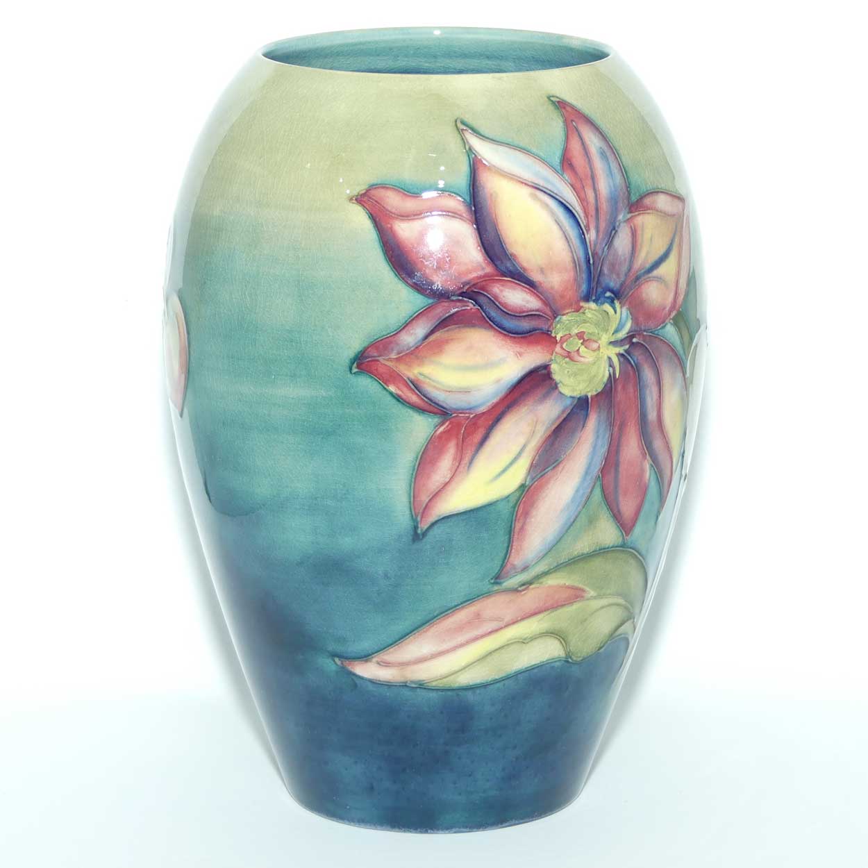 Walter Moorcroft Dahlia vase | 21cm tall