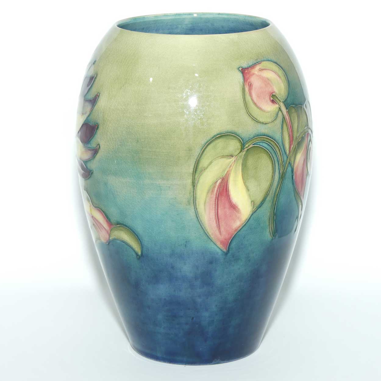 Walter Moorcroft Dahlia vase | 21cm tall