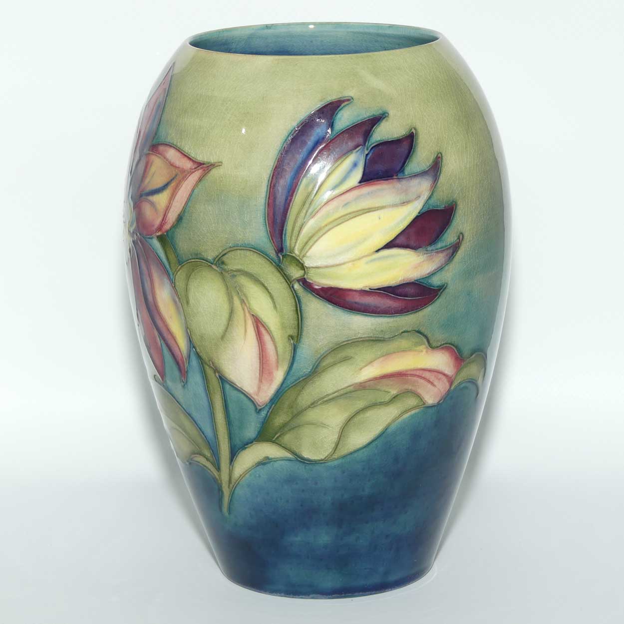 Walter Moorcroft Dahlia vase | 21cm tall