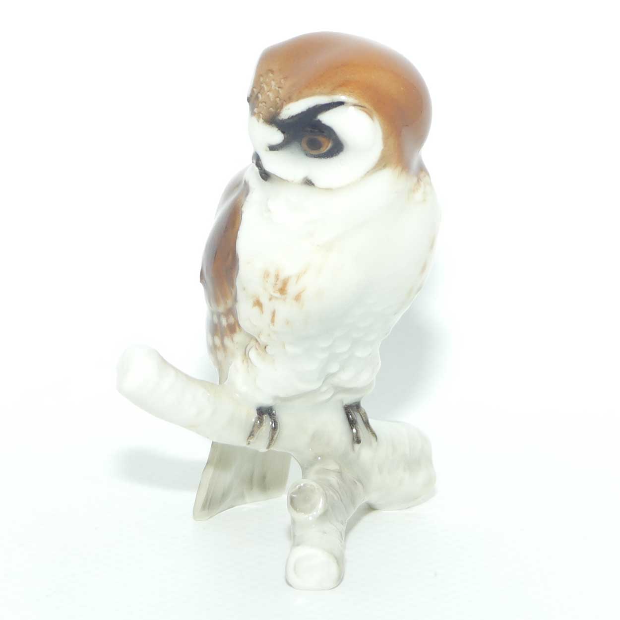 JR Hutschenreuther figure | small Owl on branch