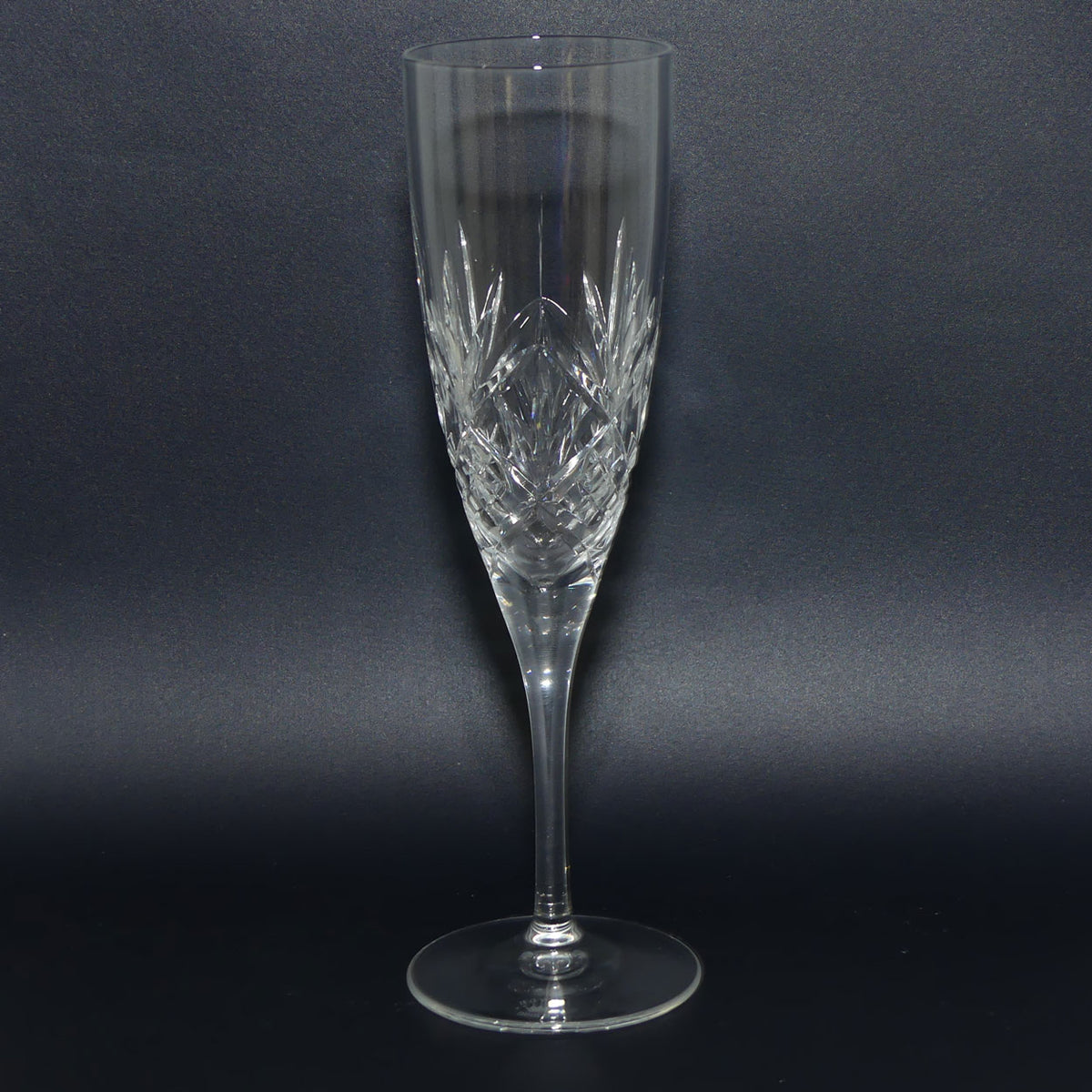 Royal Doulton Crystal Hellene pattern | Pair of Flutes | 125ml | boxed