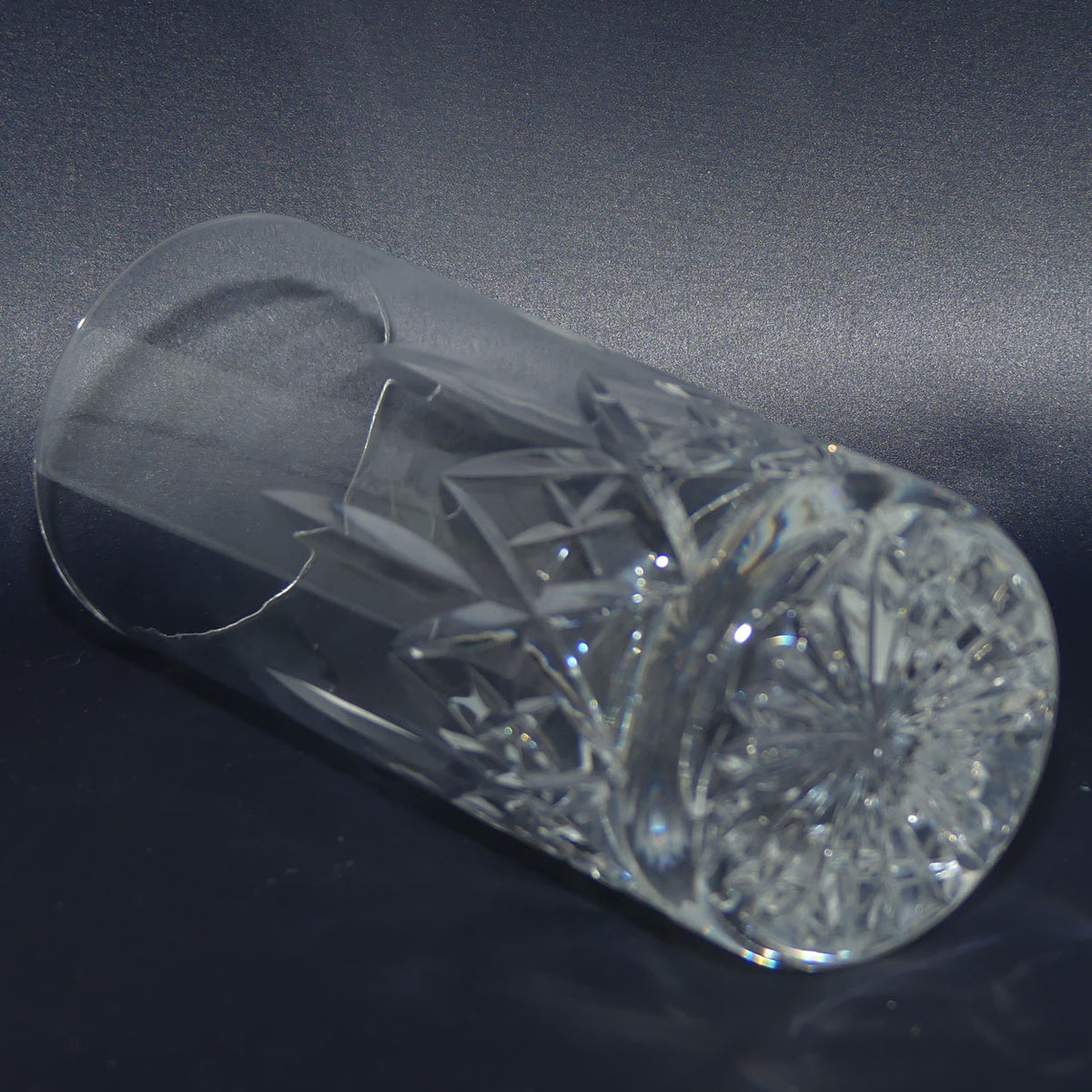 Stuart Crystal Glencoe pattern pair of Highball Glasses | 300ml