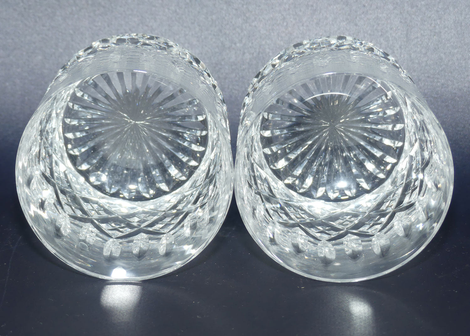Stuart Crystal Shaftesbury pattern | pair of Whisky tumblers | 175ml