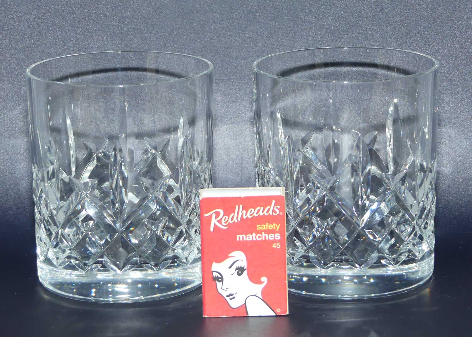 Waterford Crystal Lismore pattern pair of tumblers | 300ml