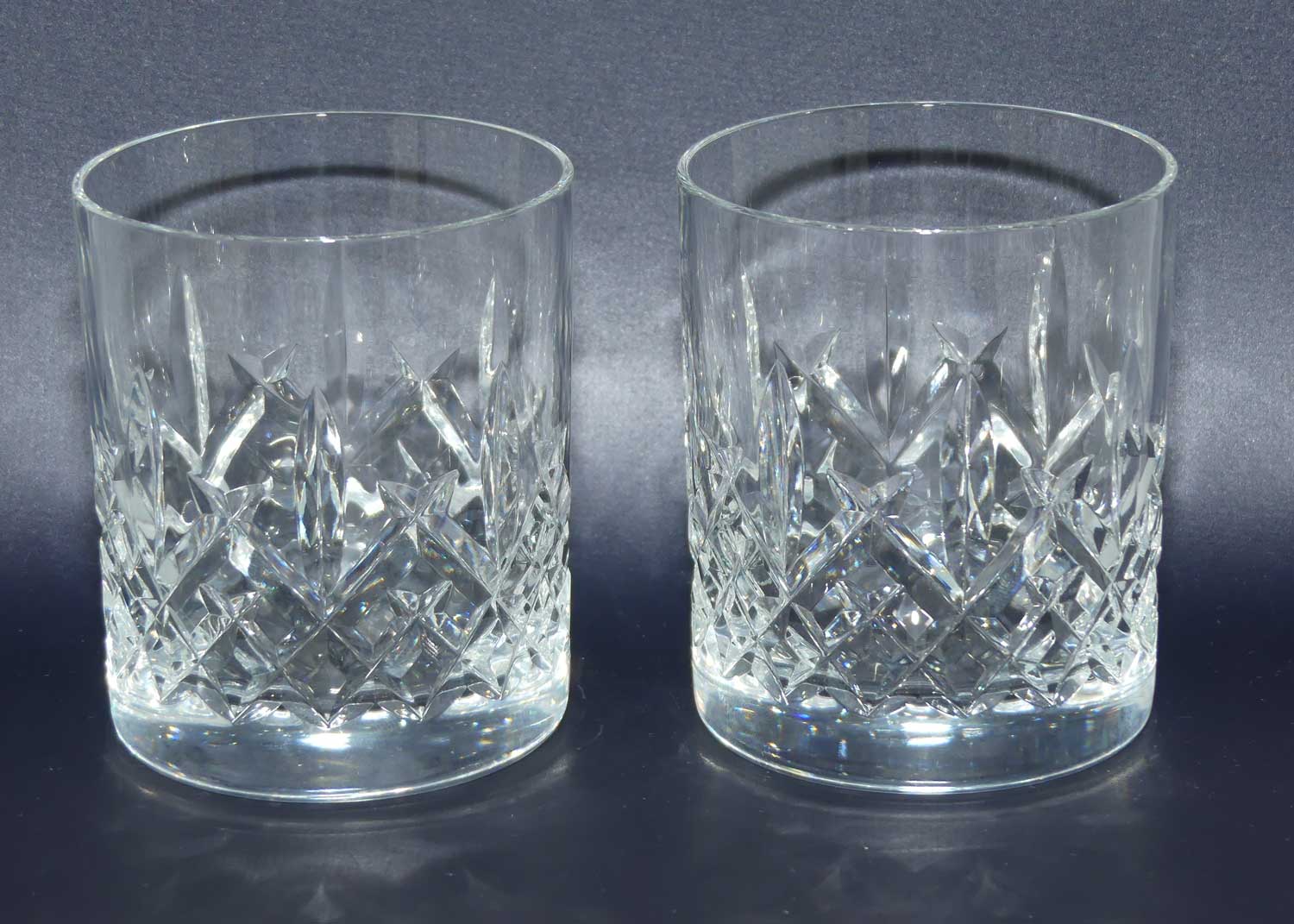 Waterford Crystal Lismore pattern pair of tumblers | 300ml