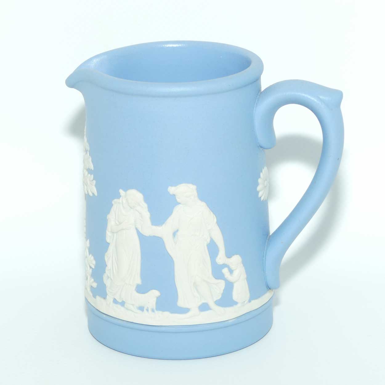 Dudson Hanley White on Pale Blue Jasper jug