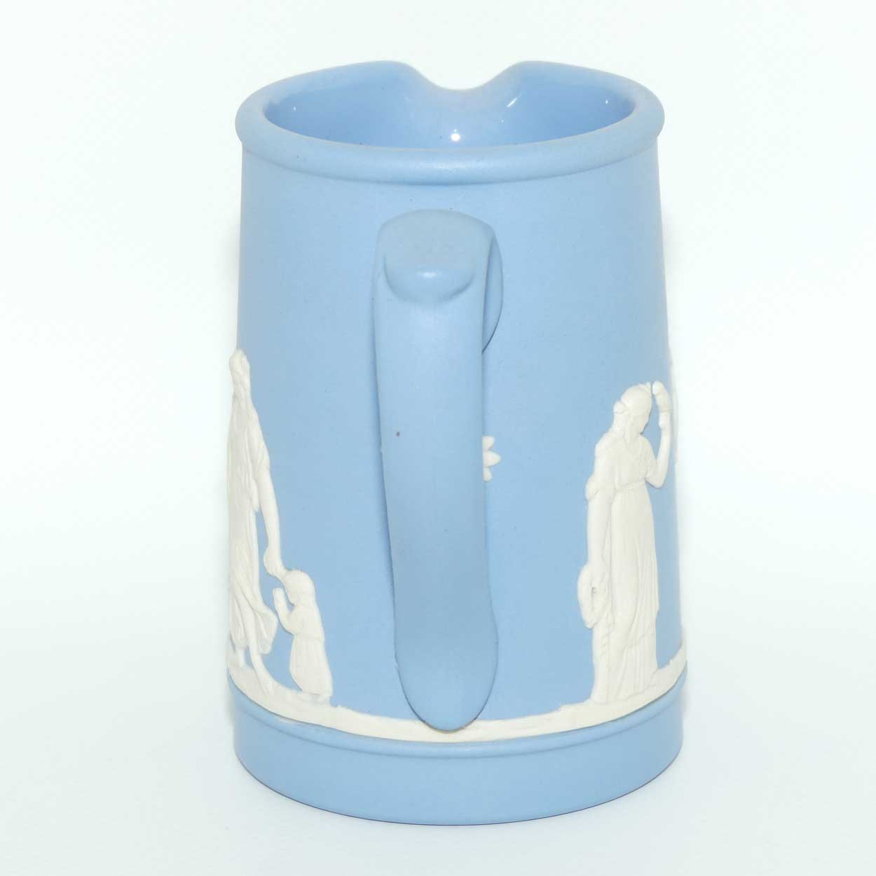 Dudson Hanley White on Pale Blue Jasper jug