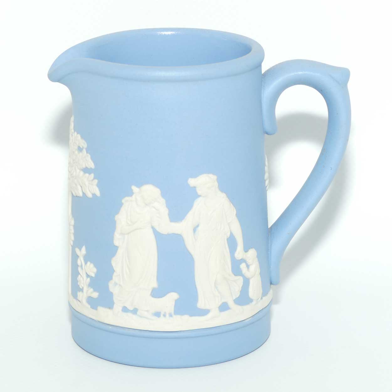 Dudson Hanley White on Pale Blue Jasper jug