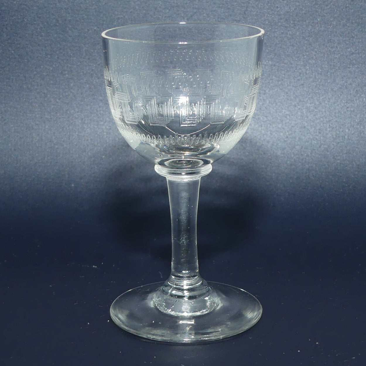 Set of 4 Edwardian Pall Mall Sherry glasses