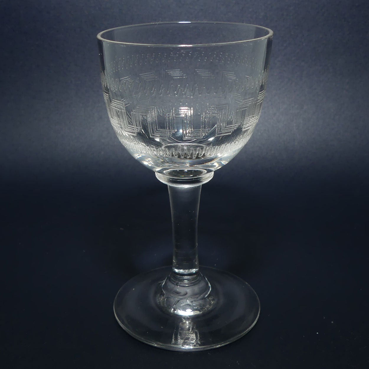 Set of 4 Edwardian Pall Mall Sherry glasses
