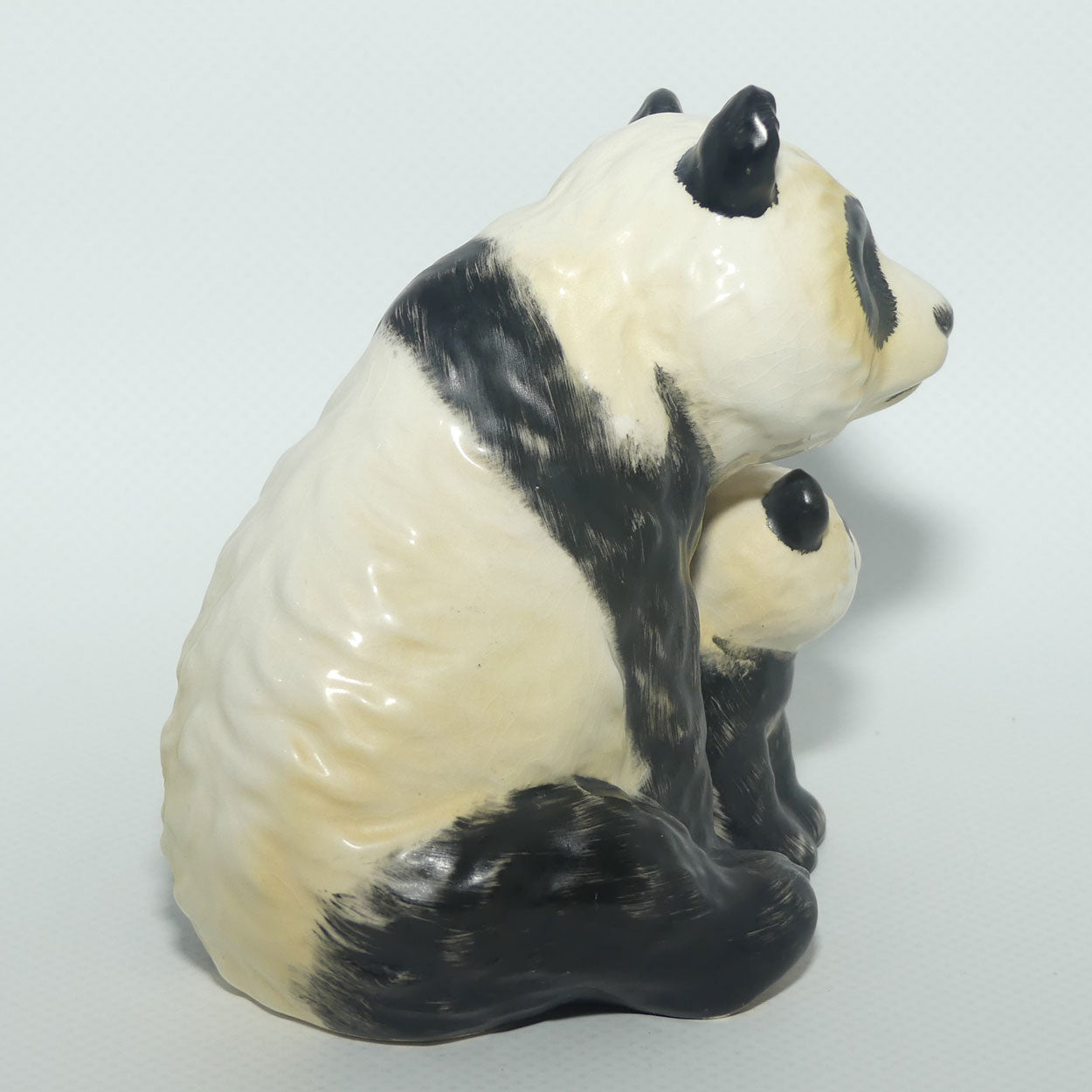 Goebel Germany Black and White Panda Mother and Cub | 3600810