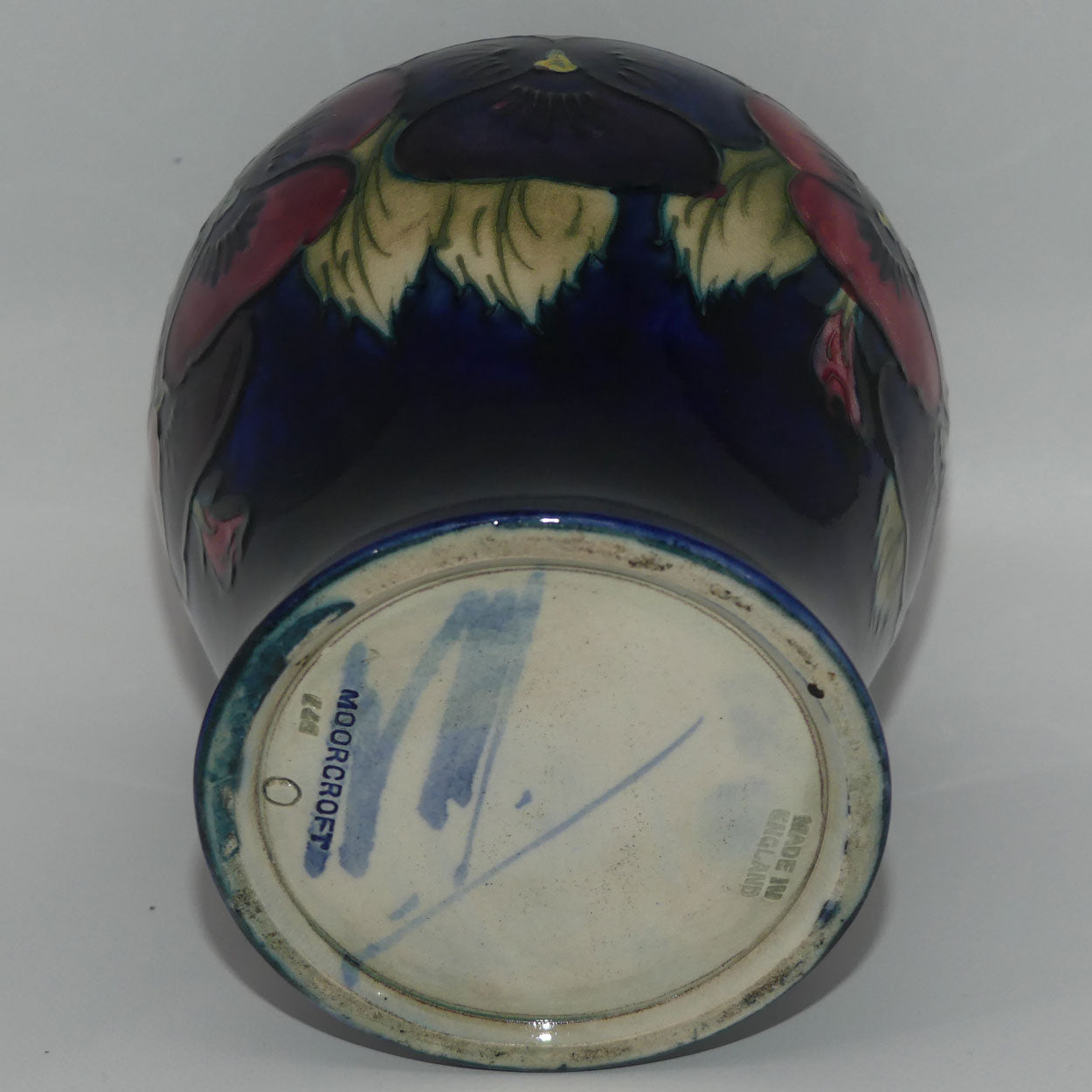 William Moorcroft Pansy 146/5 vase