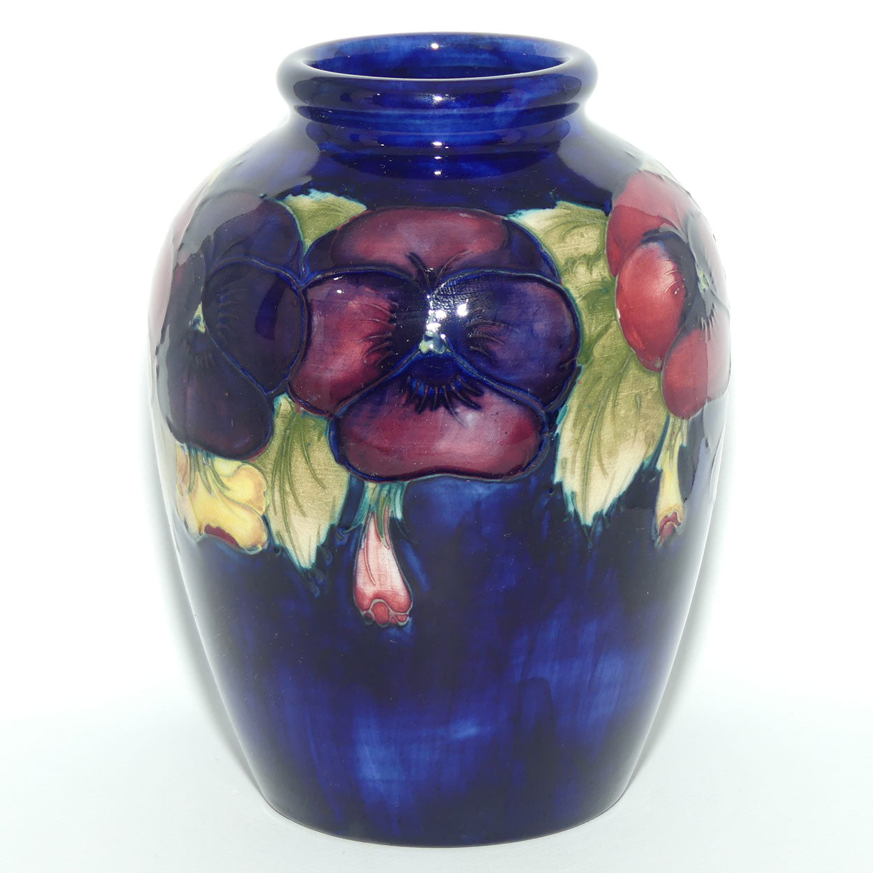 William Moorcroft Pansy 214/6 vase