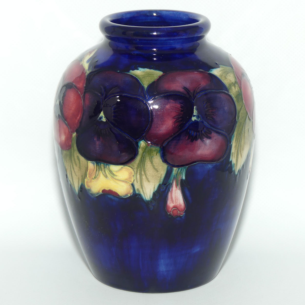 William Moorcroft Pansy 214/6 vase