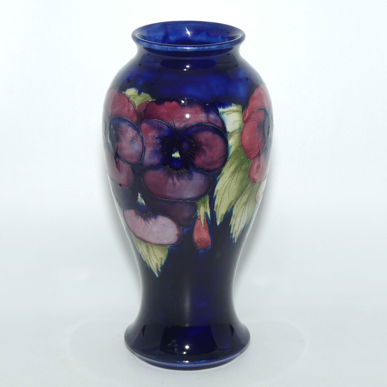 William Moorcroft Pansy 45/9 vase