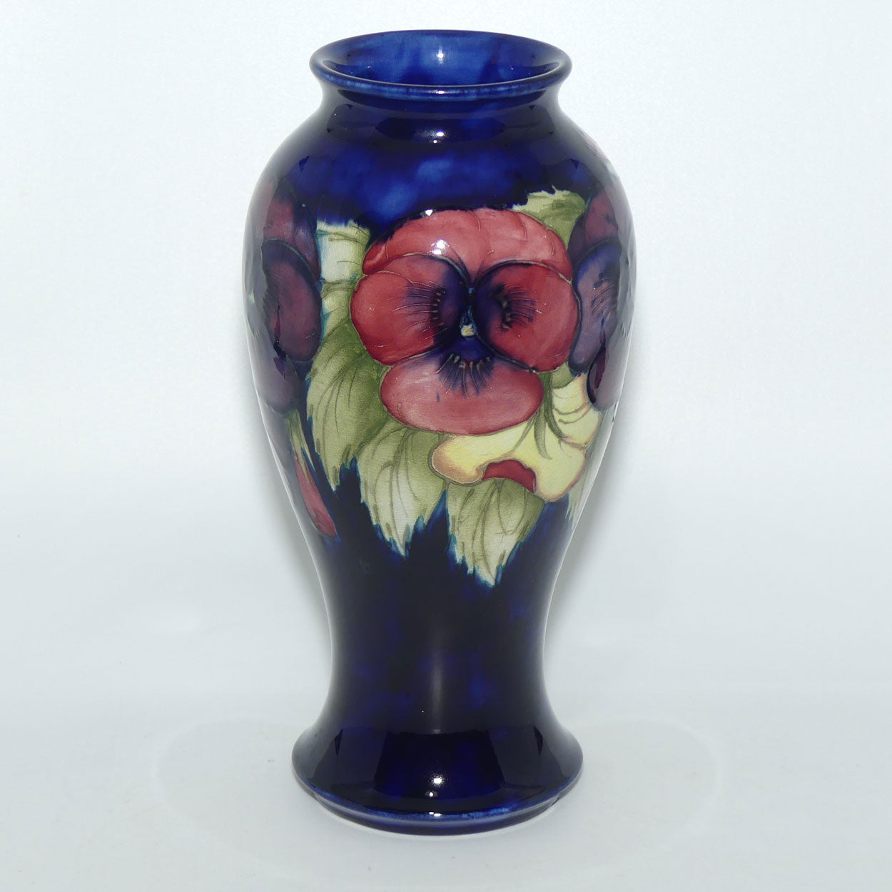 William Moorcroft Pansy 45/9 vase