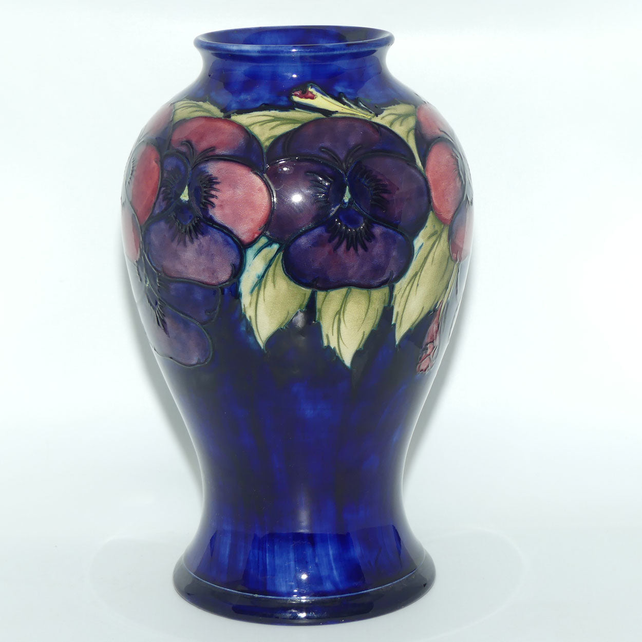 William Moorcroft Pansy 65/12 vase