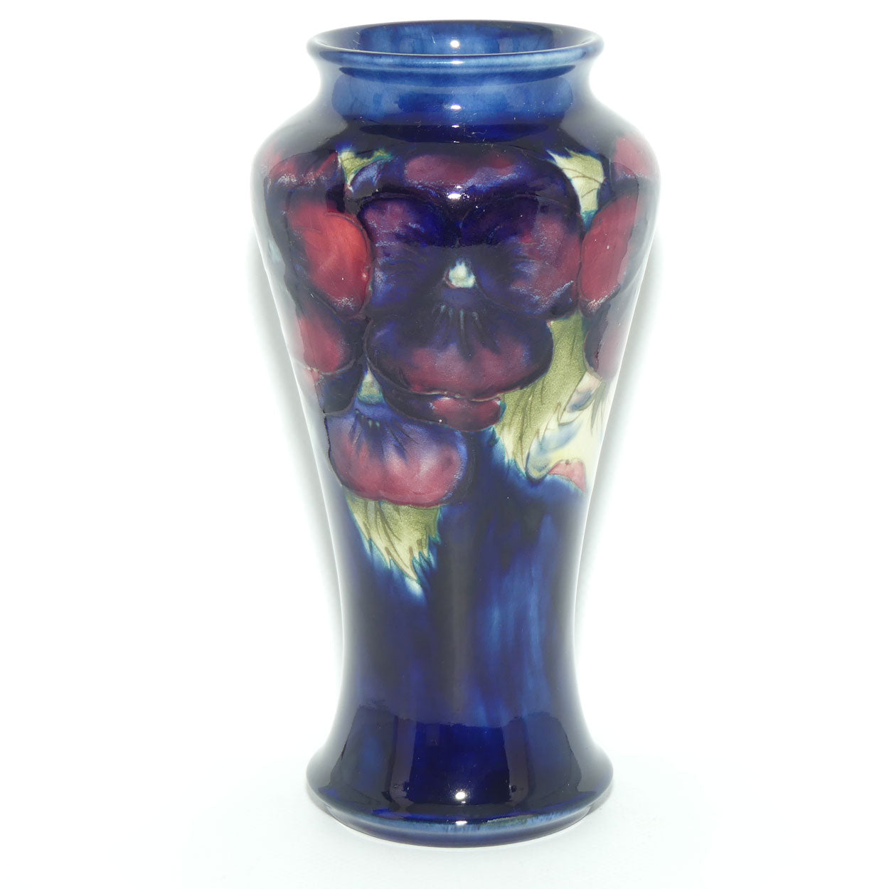 William Moorcroft Pansy 72/7 vase