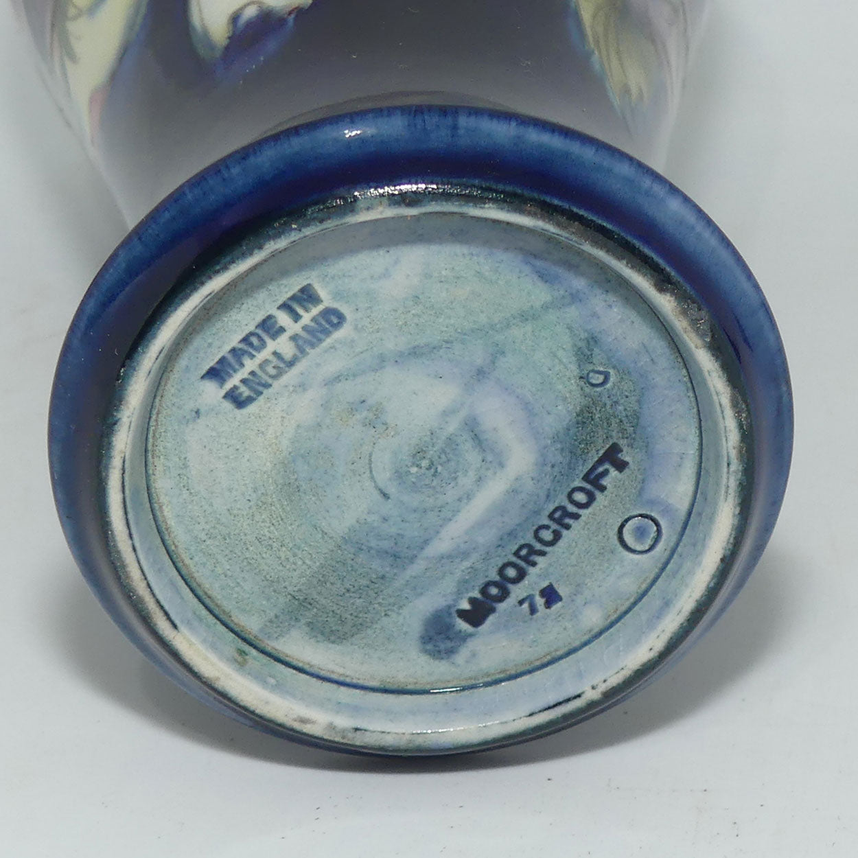 William Moorcroft Pansy 72/7 vase