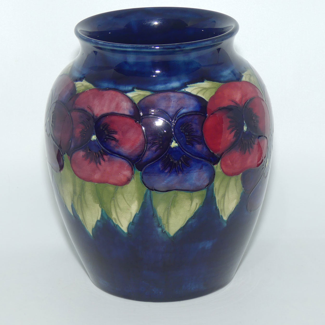 William Moorcroft Pansy 891/8 vase