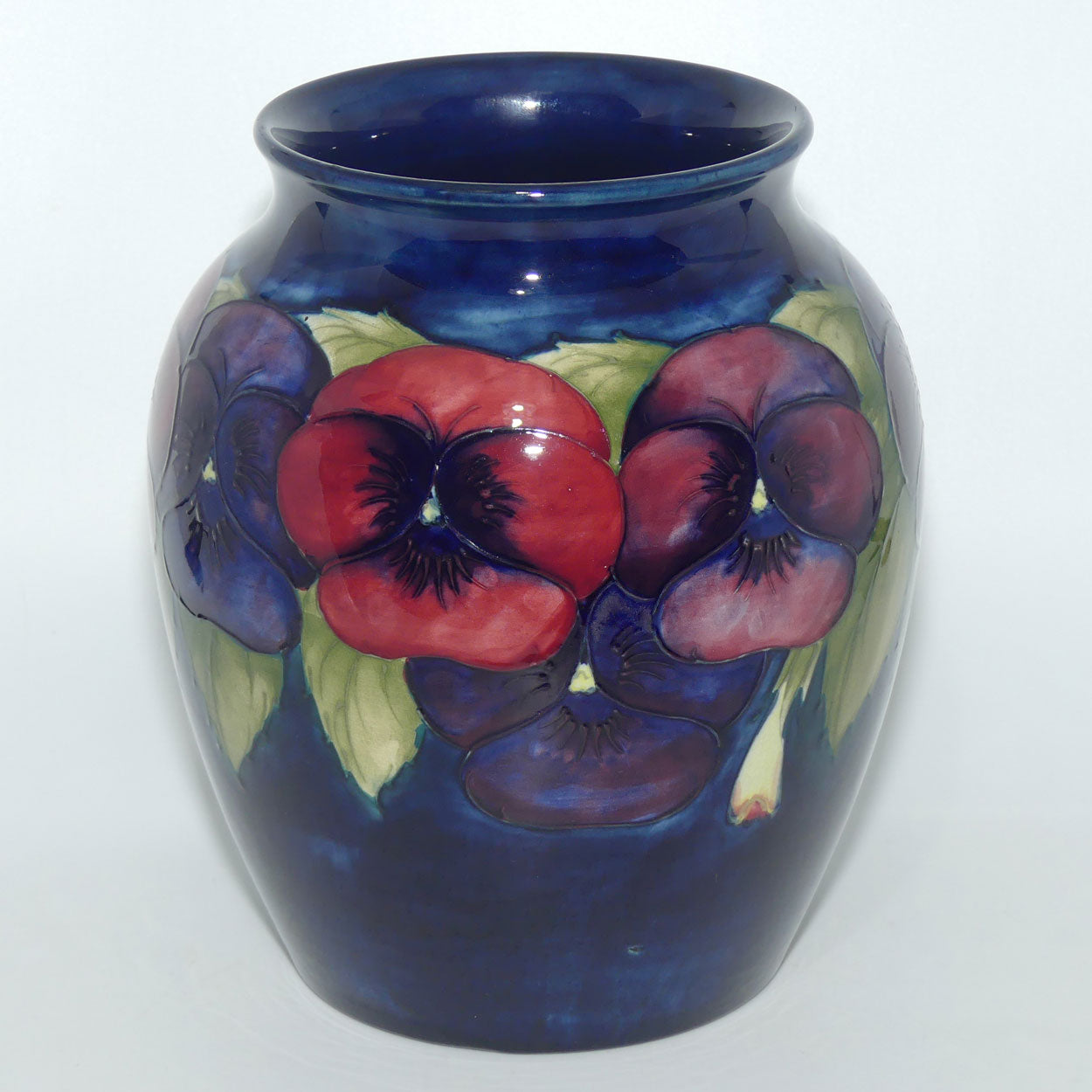 William Moorcroft Pansy 891/8 vase