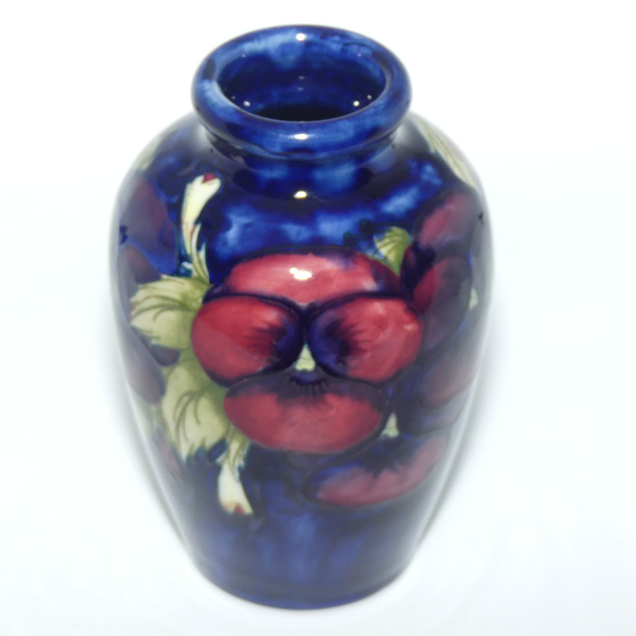 William Moorcroft Pansy 94/6 vase