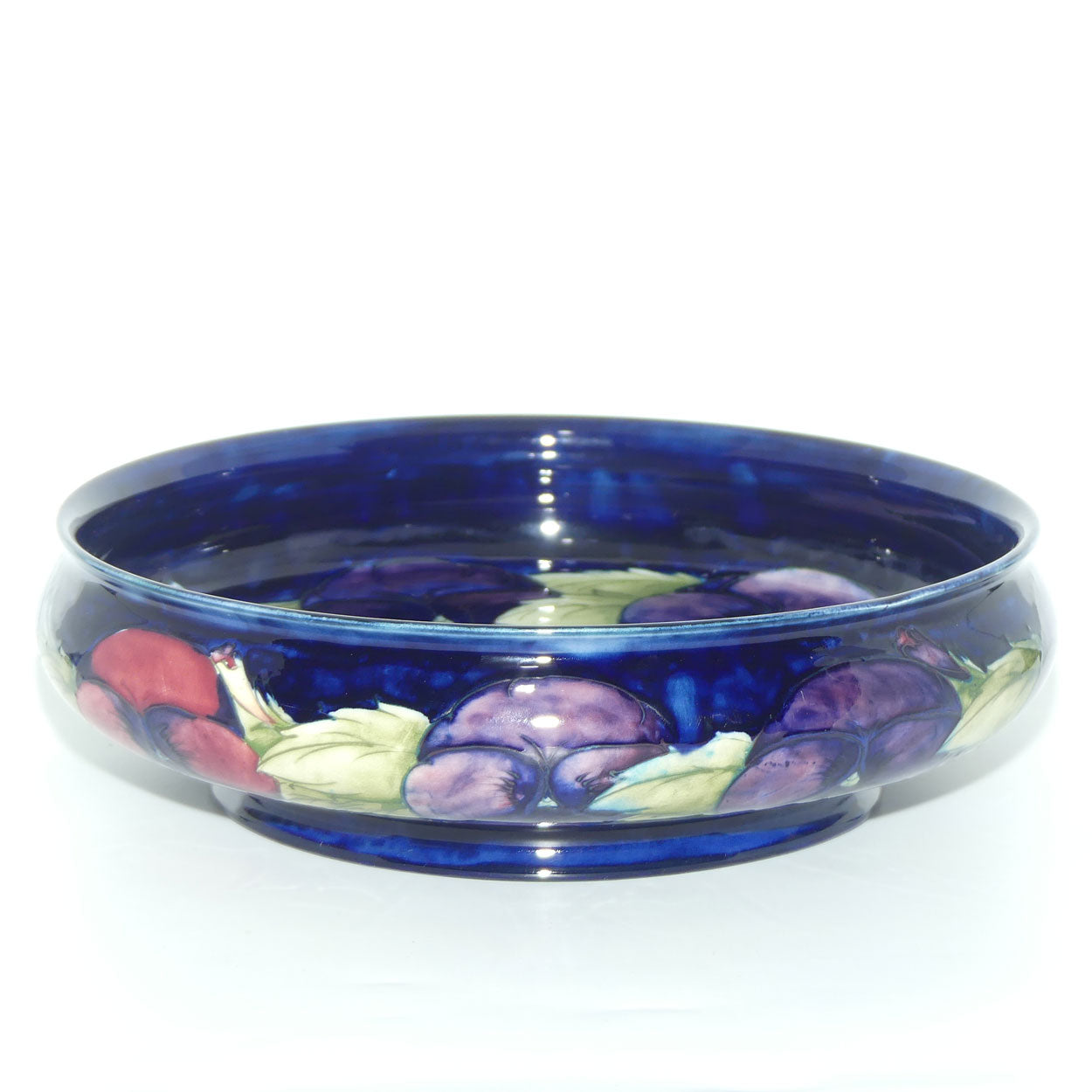 William Moorcroft Pansy 252 float bowl