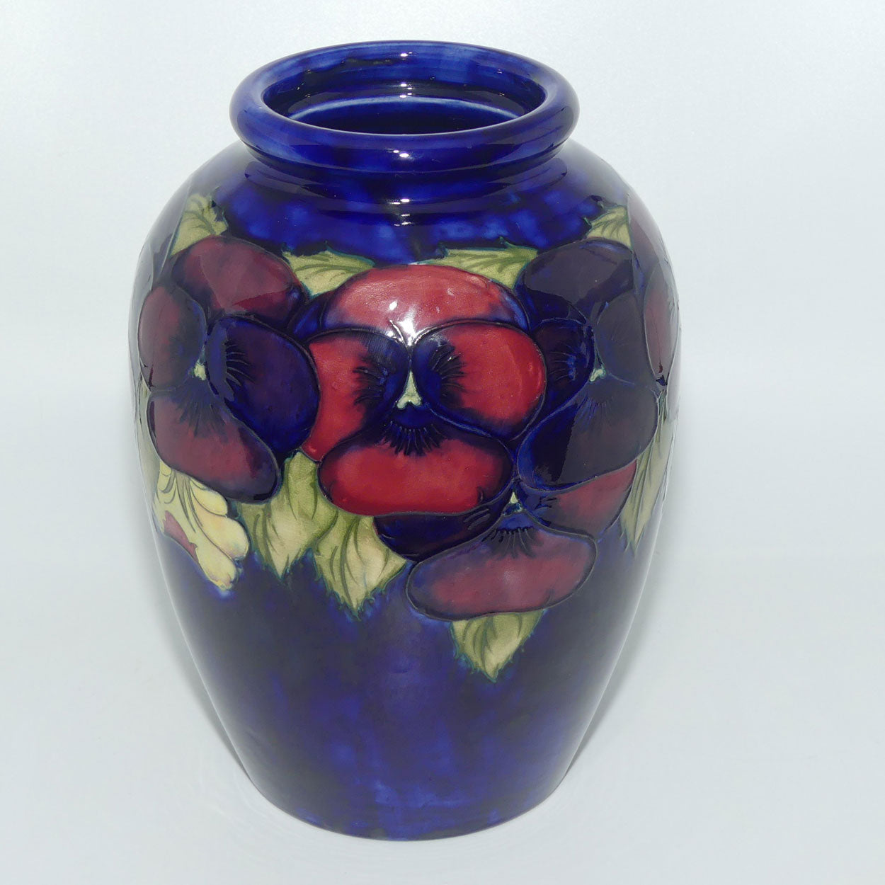 William Moorcroft Pansy 216/10 vase