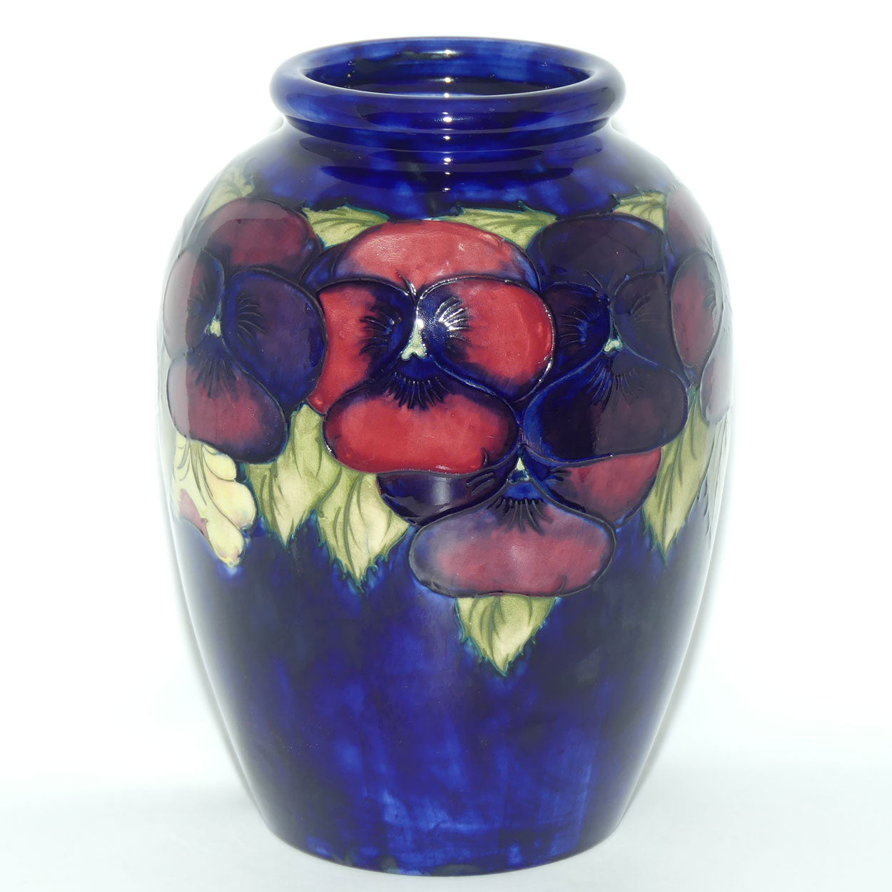 William Moorcroft Pansy 216/10 vase