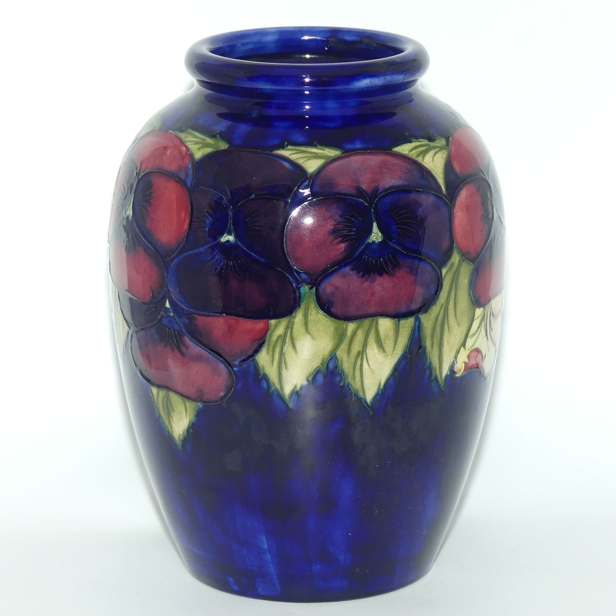 William Moorcroft Pansy 216/10 vase