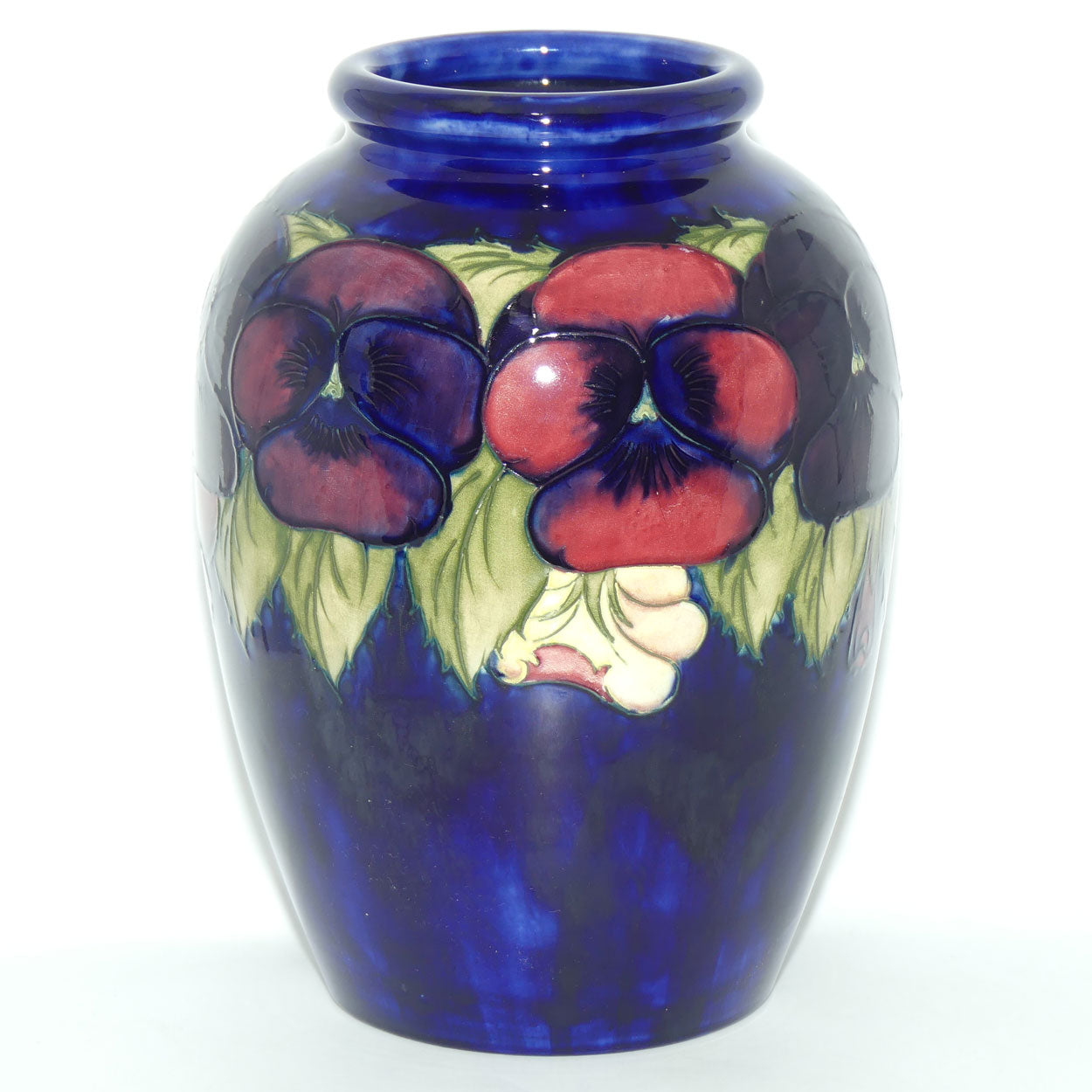 William Moorcroft Pansy 216/10 vase
