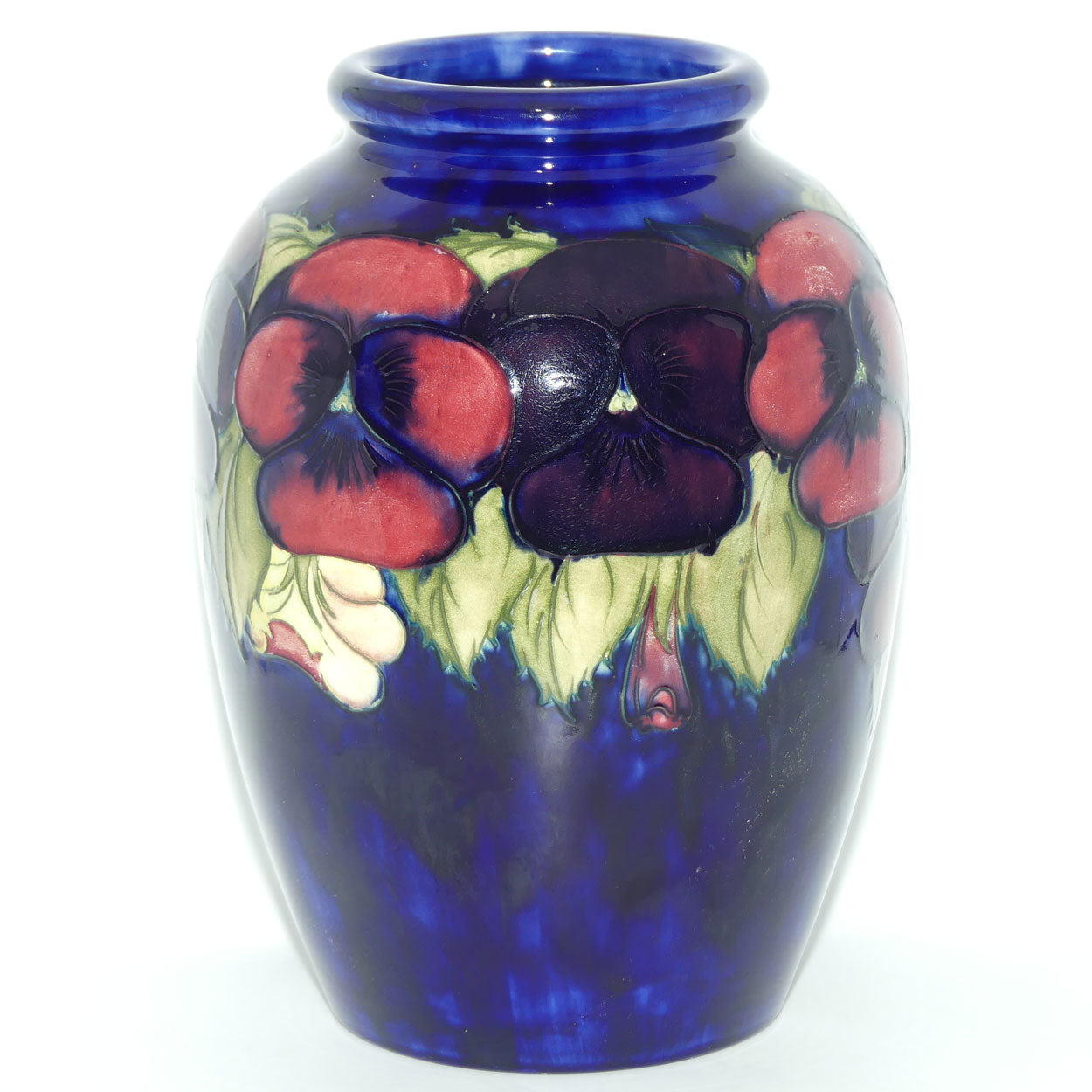 William Moorcroft Pansy 216/10 vase